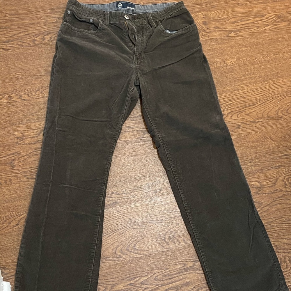 Weatherproof 32x30 brown corduroy pants